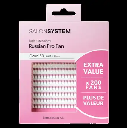 Salon System Extra Value ProFan 5D C Curl 0.07 11mm