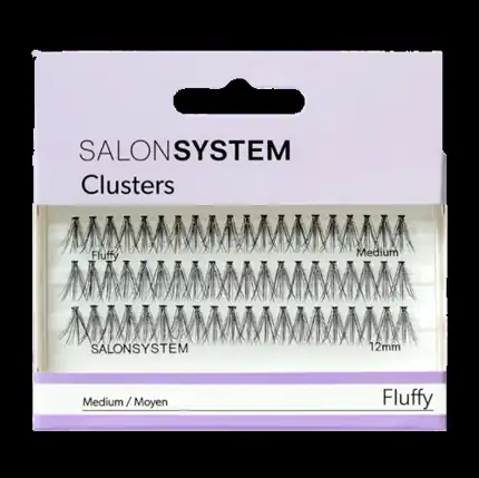 Salon System Individuals Cluster Fluffy Medium 12mm